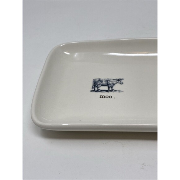 Magenta Exclusive Rae Dunn Farmline Farm Animals Rectangle Serving Platter - Picture 2 of 6